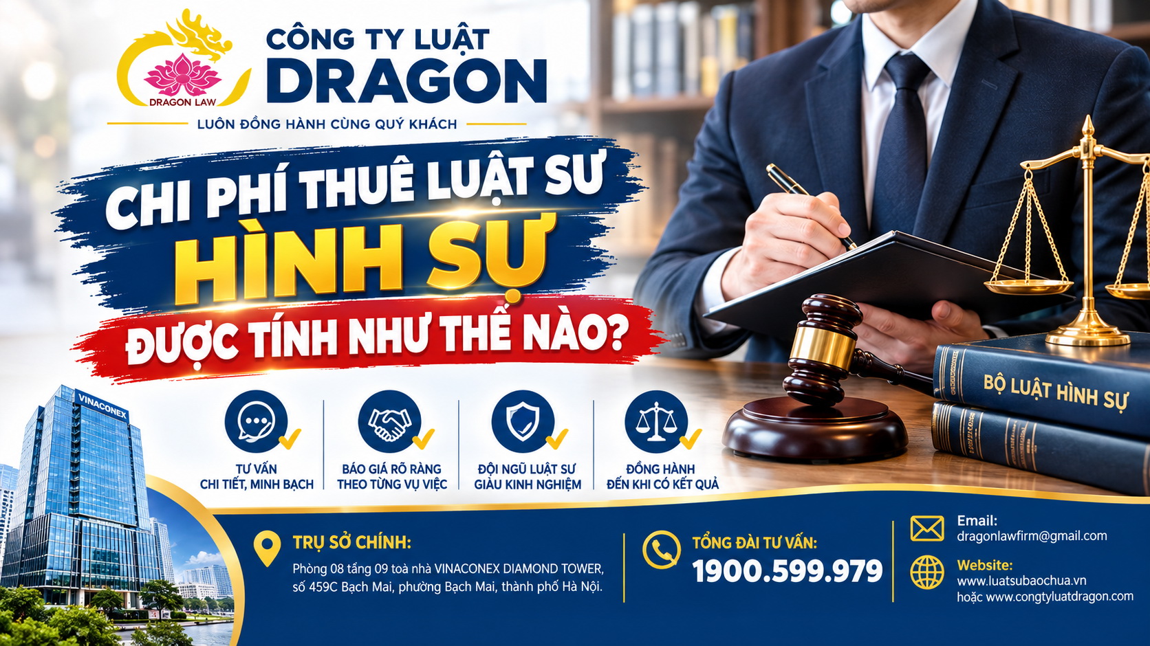 Chi phí thuê luật sư hình sự được tính như thế nào?